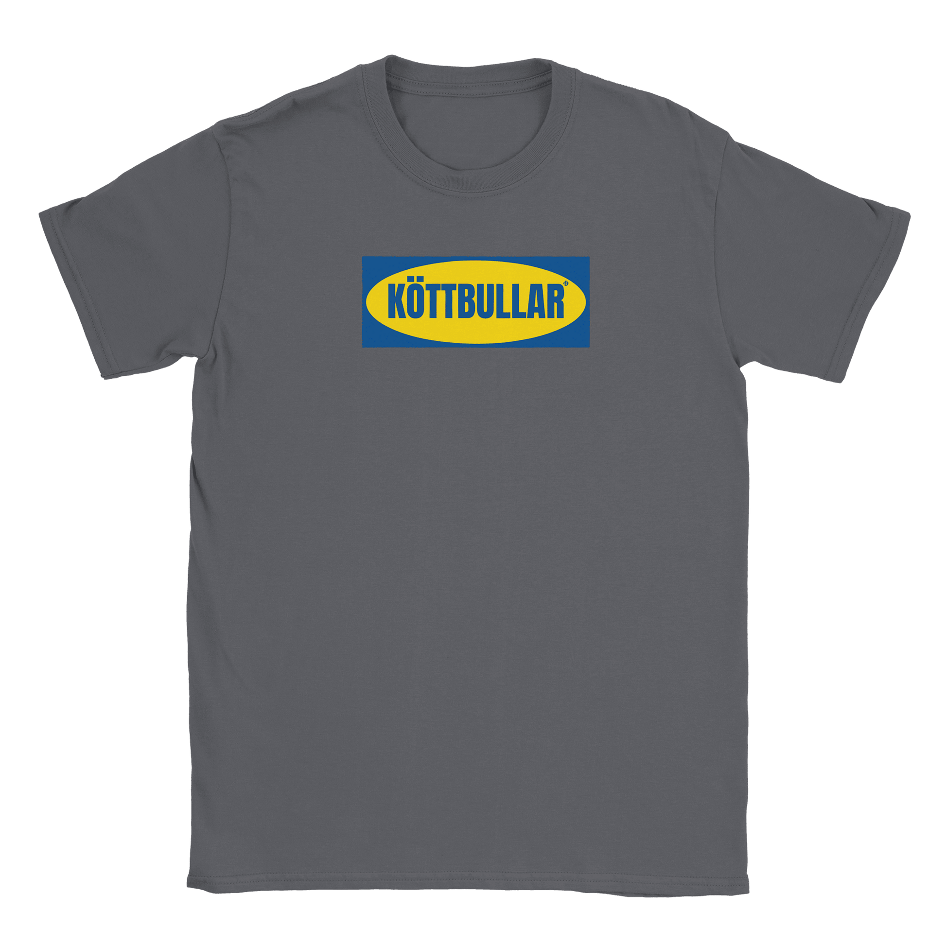 Köttbullar - T-shirt Kolgrå