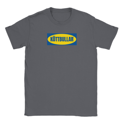 Köttbullar - T-shirt Kolgrå