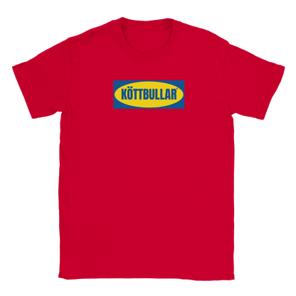 Köttbullar - T-shirt Röd
