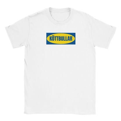 Köttbullar - T-shirt Vit