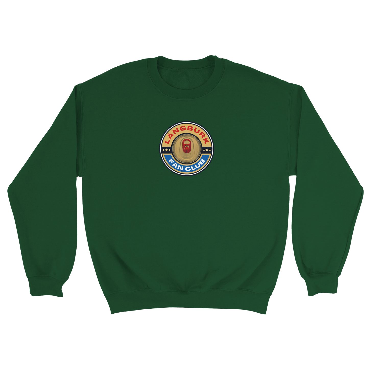 Långburk Fan Club Norrland Edition - Sweatshirt Mossgrön