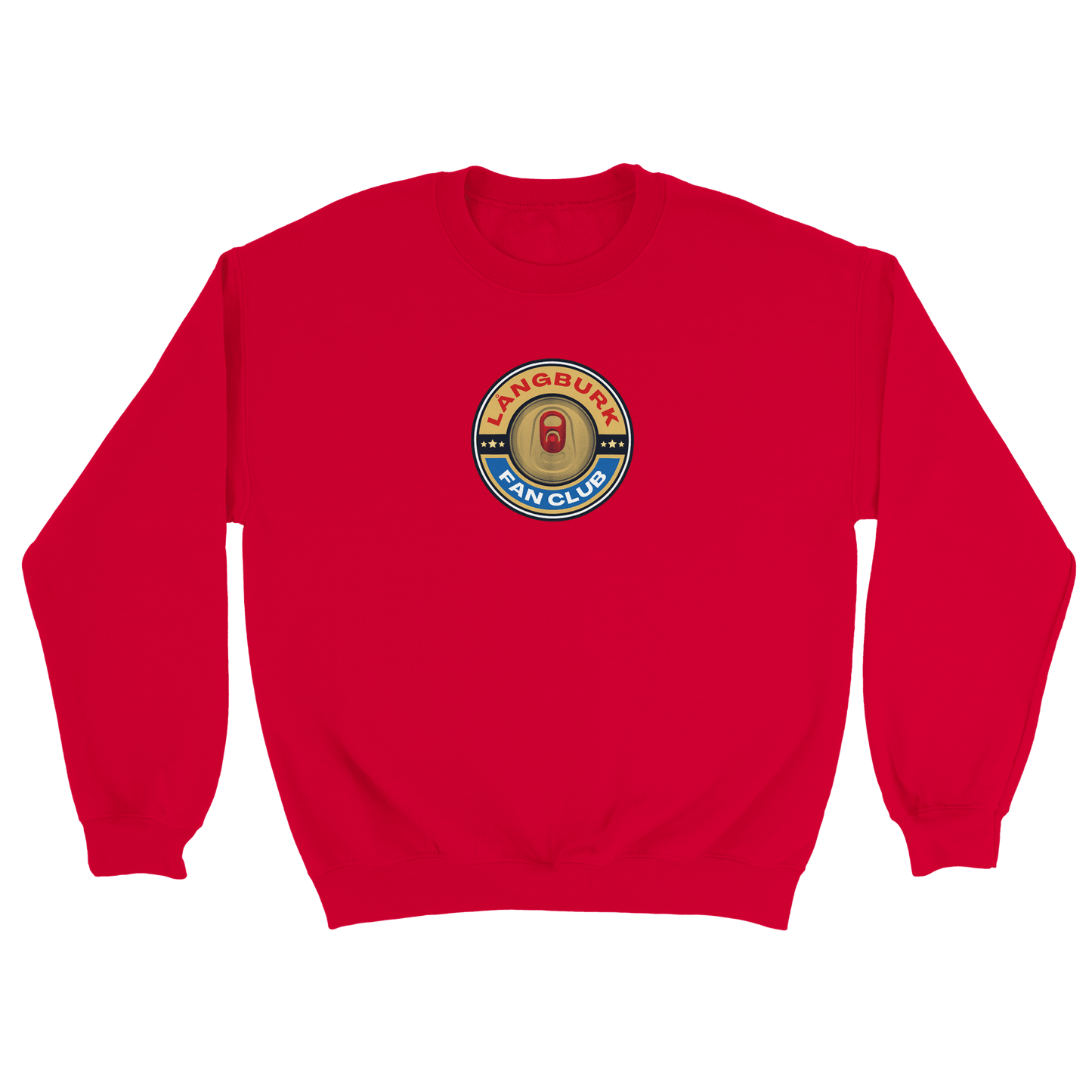 Långburk Fan Club Norrland Edition - Sweatshirt Röd