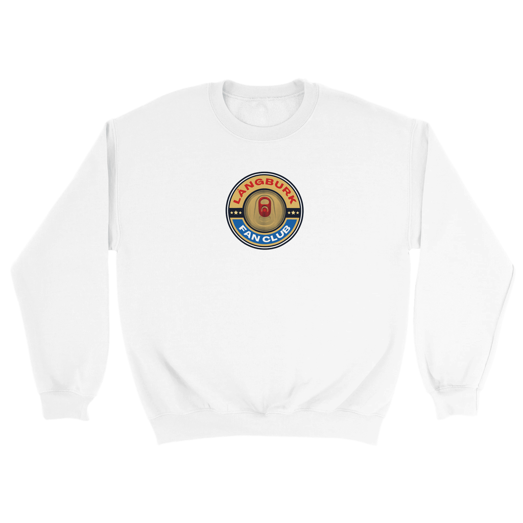 Långburk Fan Club Norrland Edition - Sweatshirt Vit