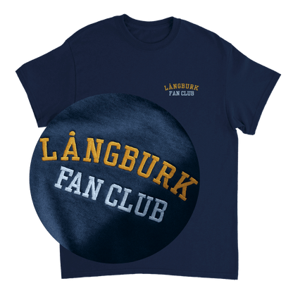 Långburk Fan Club - T-shirt med brodyr 