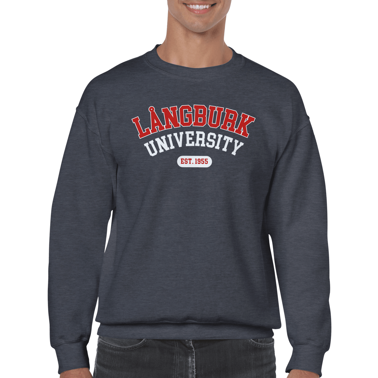 Långburk University Est. 1955 - Sweatshirt 