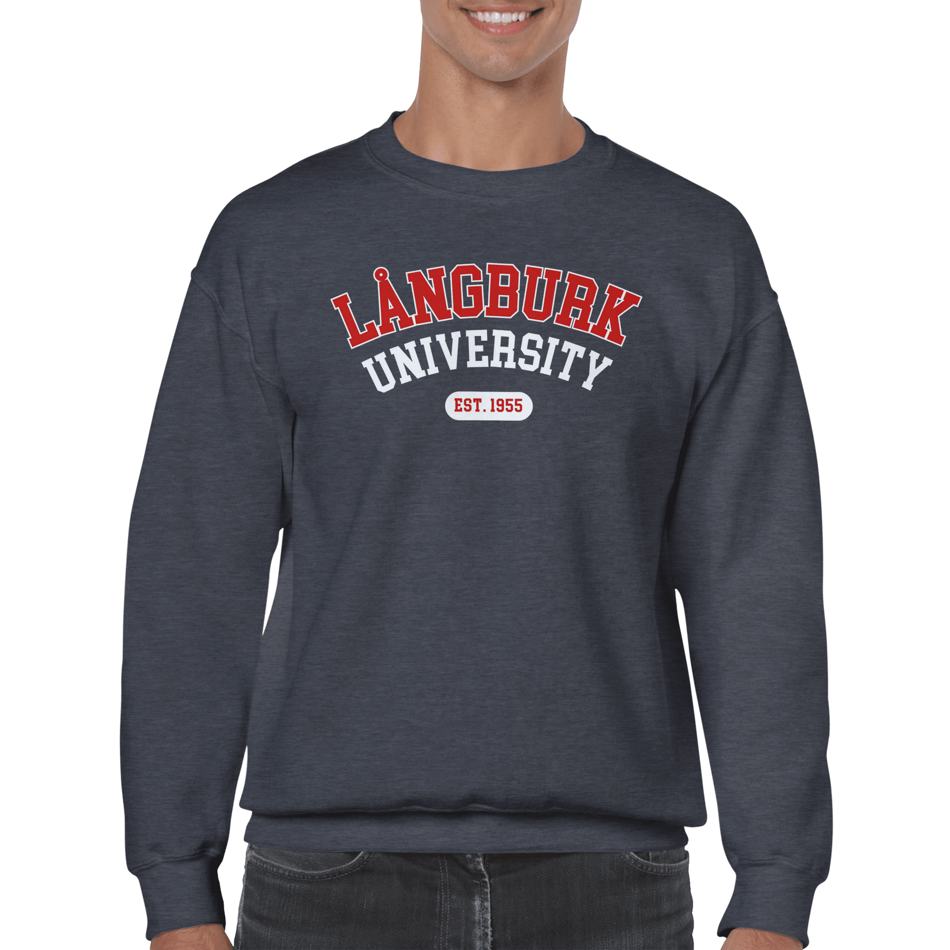 Långburk University Est. 1955 - Sweatshirt 