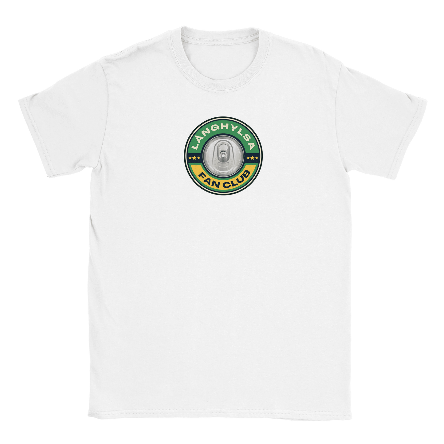 Långhylsa Fan Club - T-shirt Vit