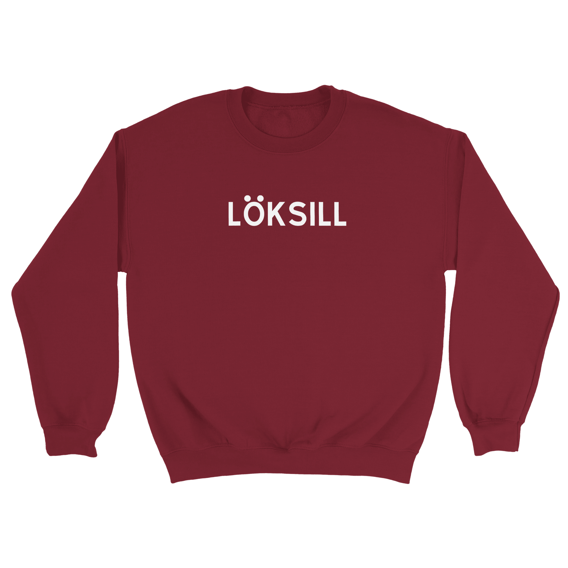 Löksill - Sweatshirt Mörkröd