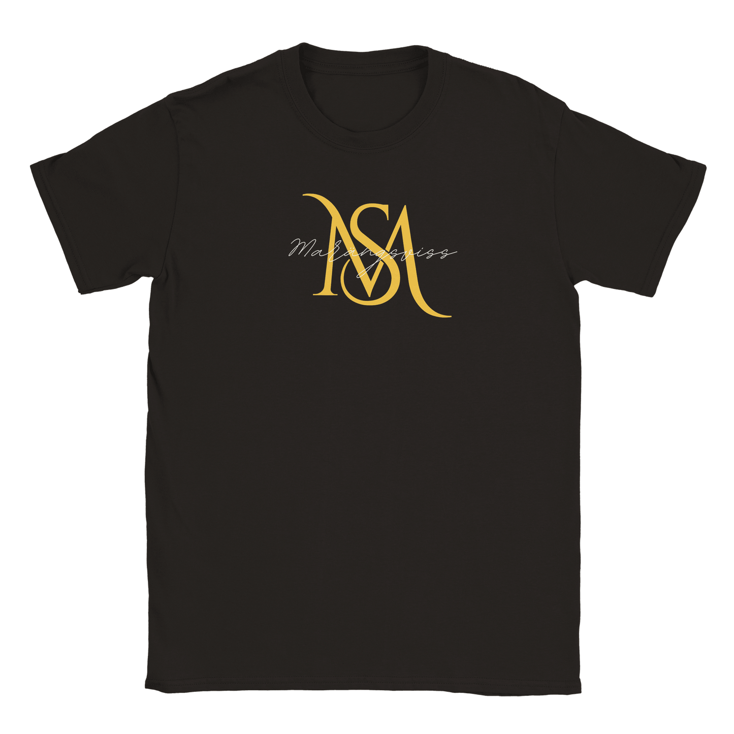 Marängsviss - T-shirt Svart