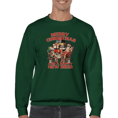 Merry Christmas and a Happy New Beer - Sweatshirt 