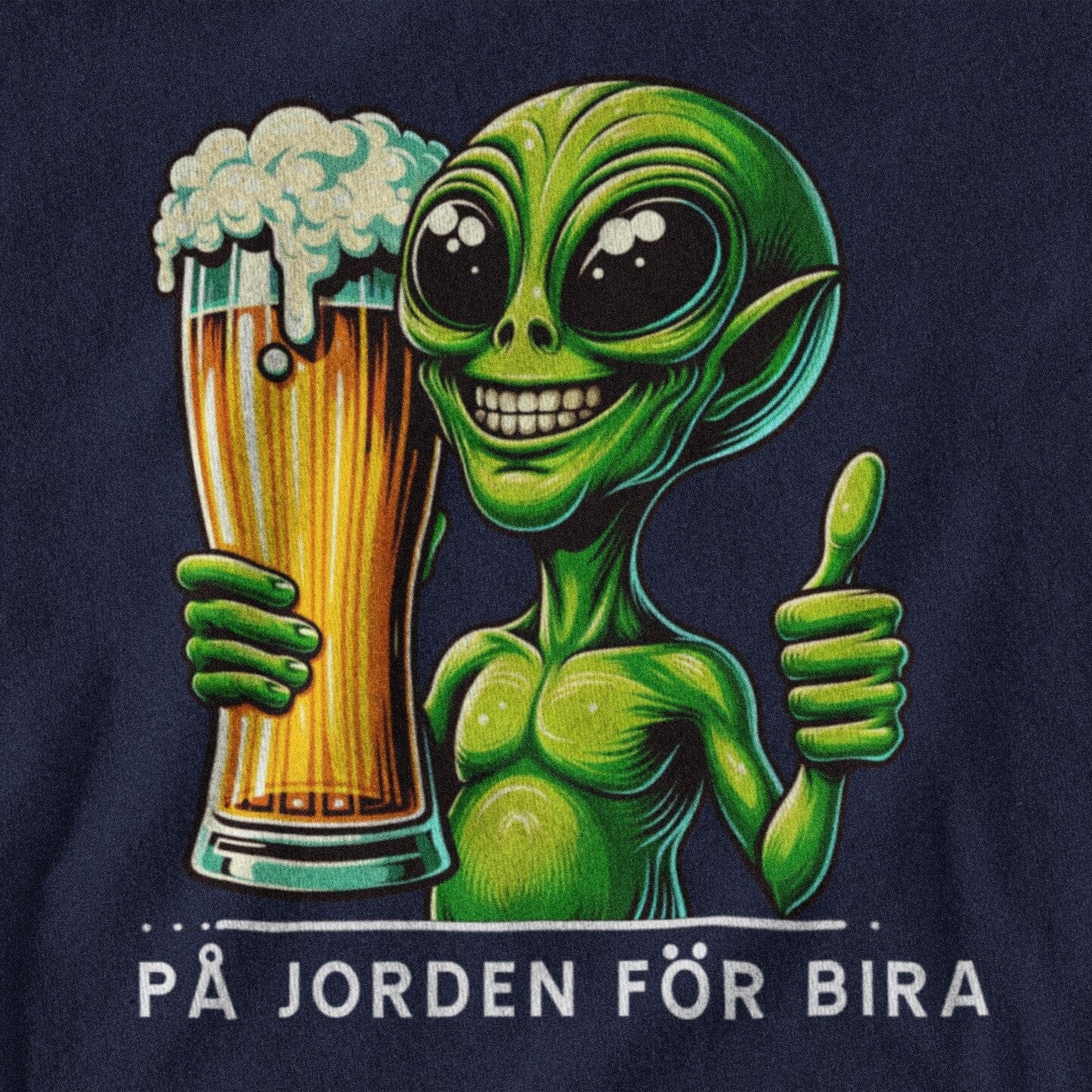 På jorden för bira - T-shirt 