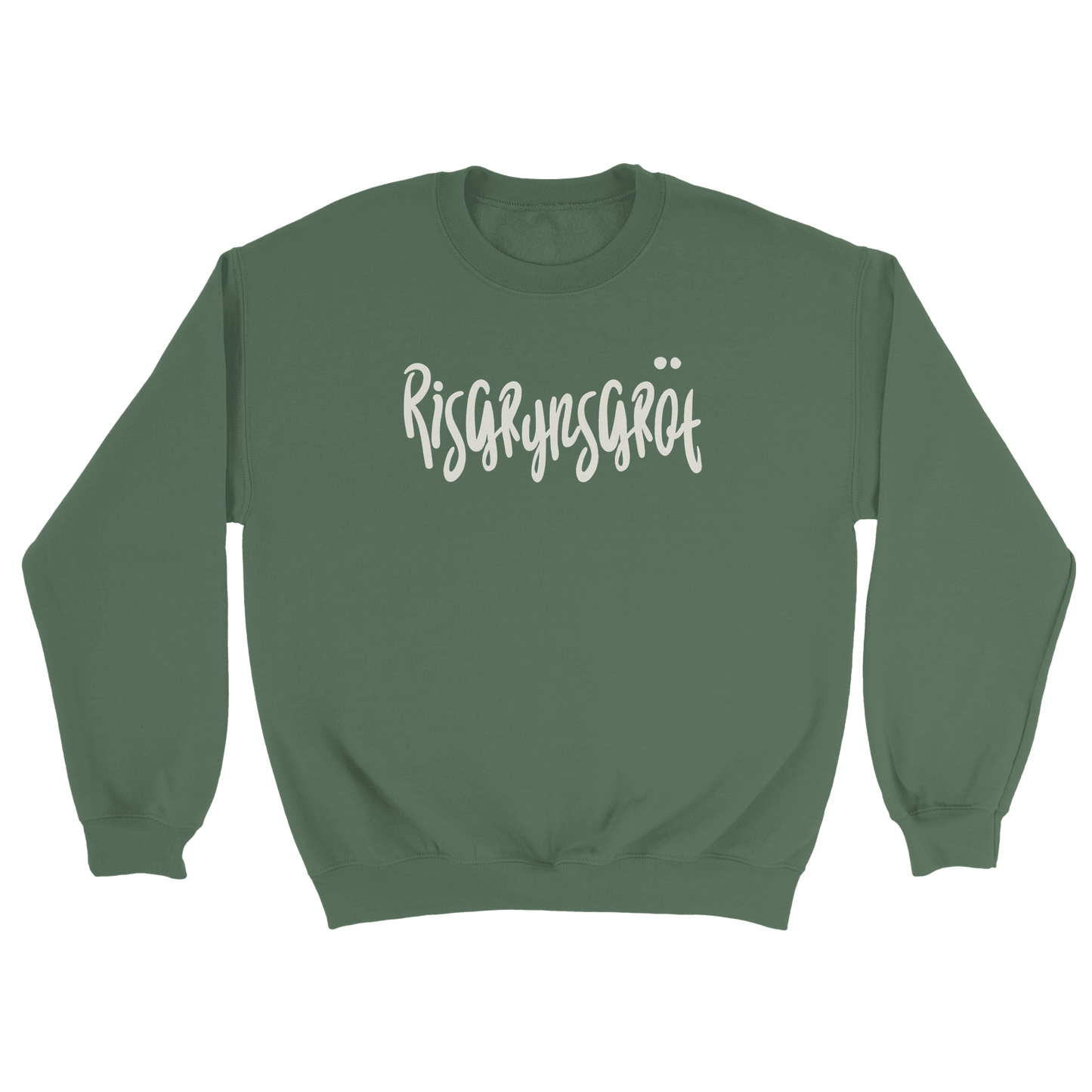 Risgrynsgröt - Sweatshirt Militärgrön