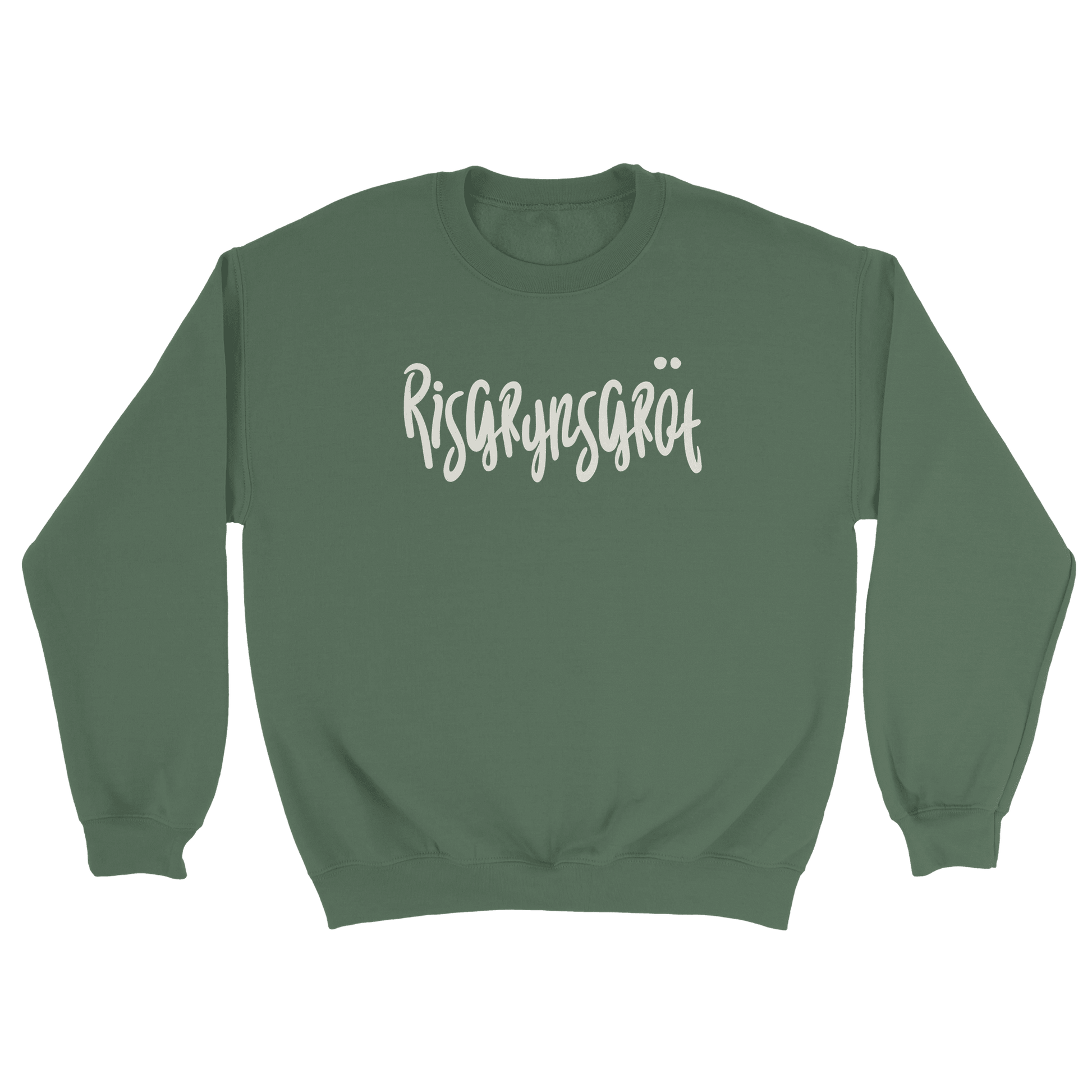 Risgrynsgröt - Sweatshirt Militärgrön