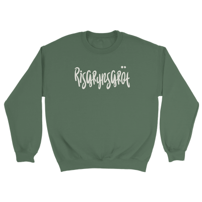 Risgrynsgröt - Sweatshirt Militärgrön