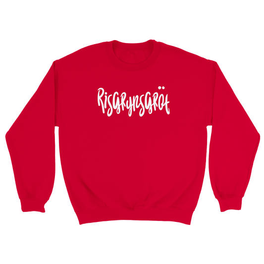 Risgrynsgröt - Sweatshirt Röd