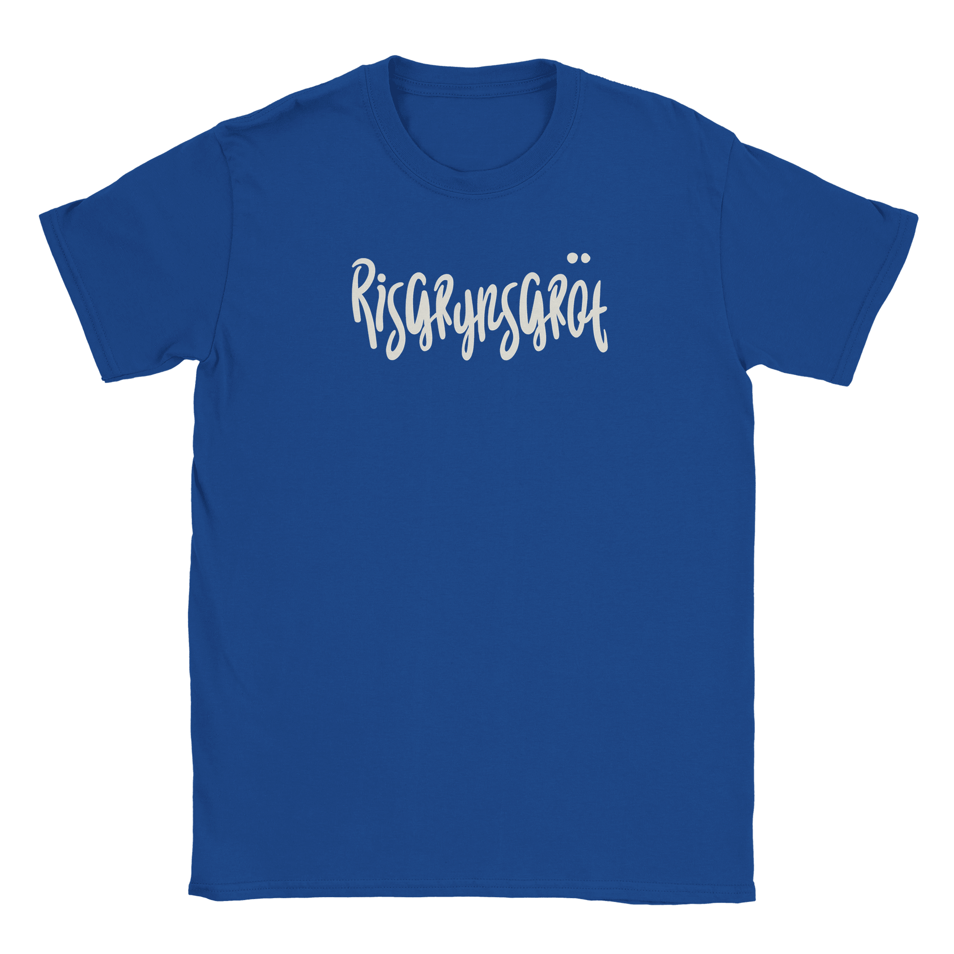 Risgrynsgröt - T-shirt Blå