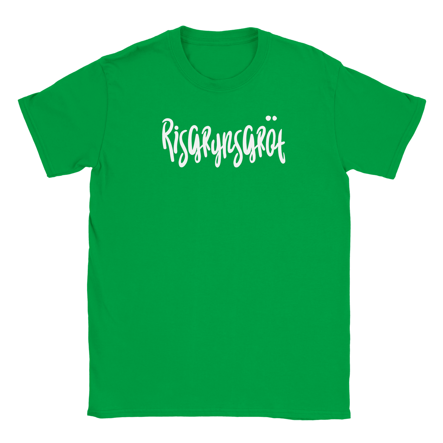 Risgrynsgröt - T-shirt för barn Grön