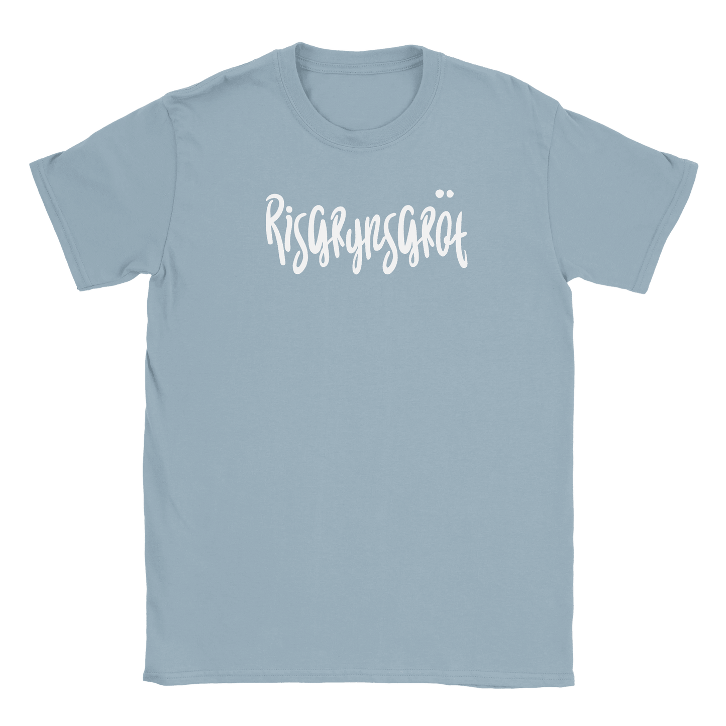 Risgrynsgröt - T-shirt för barn Ljusblå