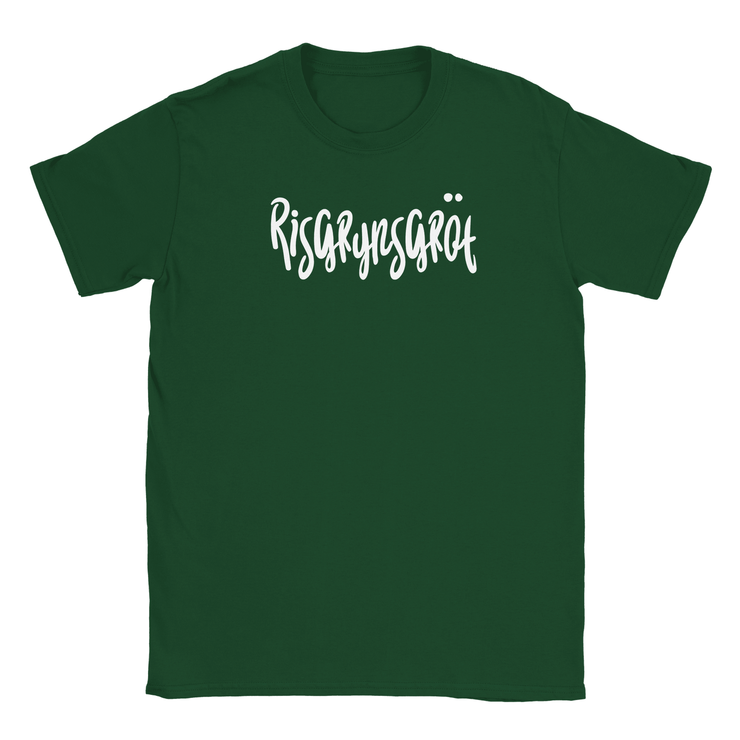 Risgrynsgröt - T-shirt för barn Mossgrön