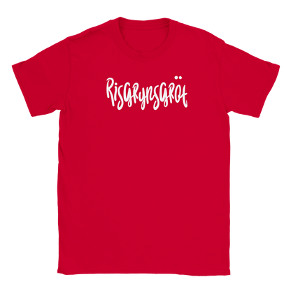 Risgrynsgröt - T-shirt för barn Röd