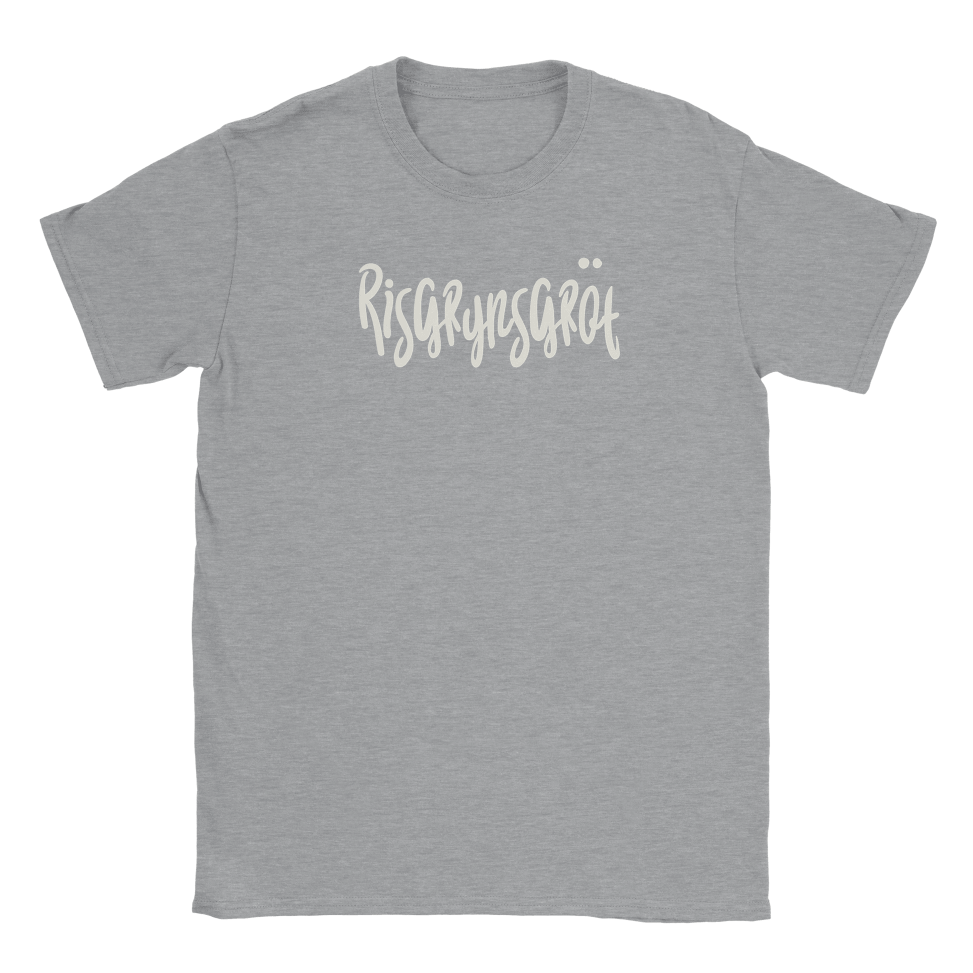 Risgrynsgröt - T-shirt Grå