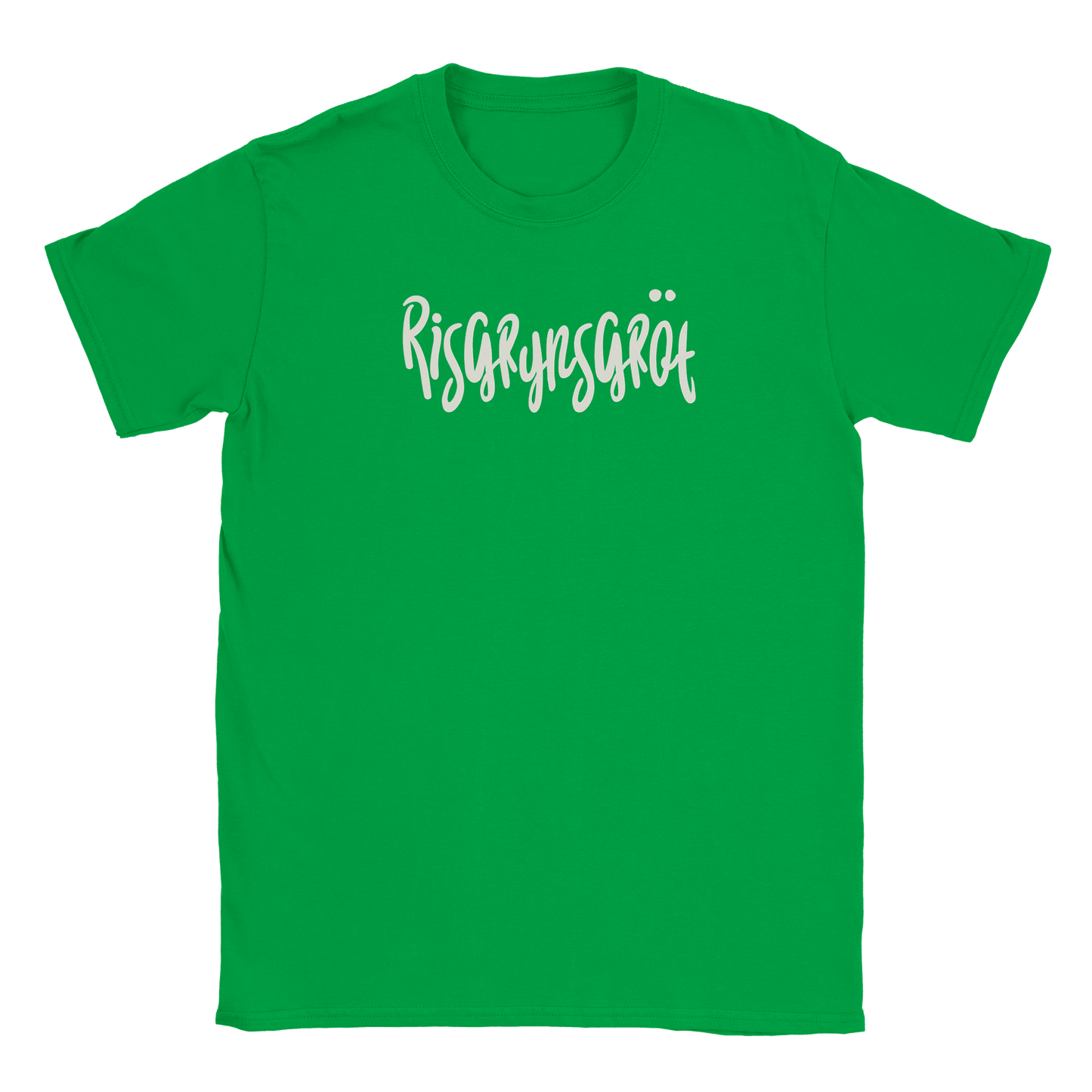 Risgrynsgröt - T-shirt Grön