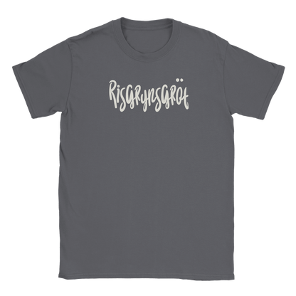 Risgrynsgröt - T-shirt Kolgrå