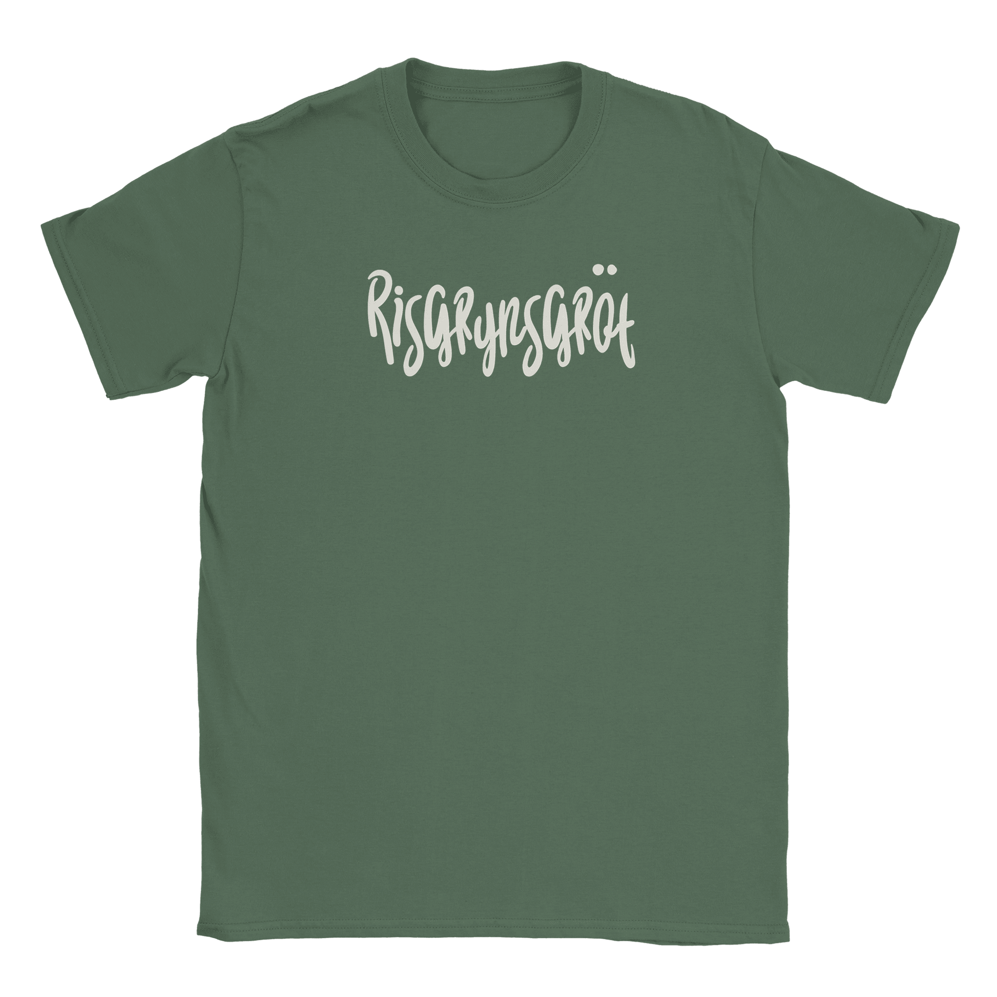 Risgrynsgröt - T-shirt Militärgrön