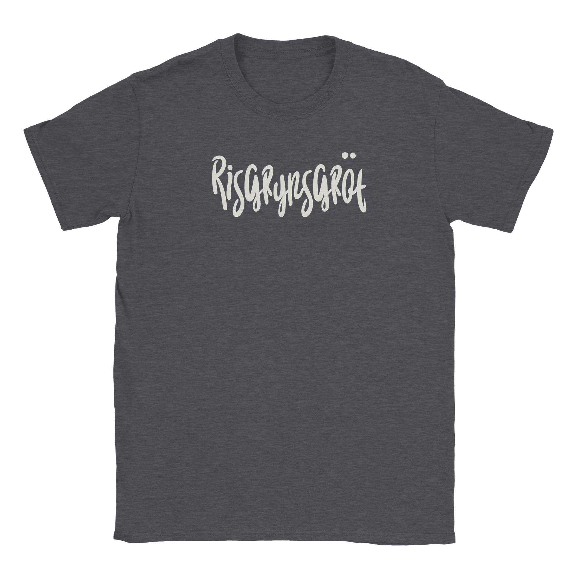 Risgrynsgröt - T-shirt Mörkgrå