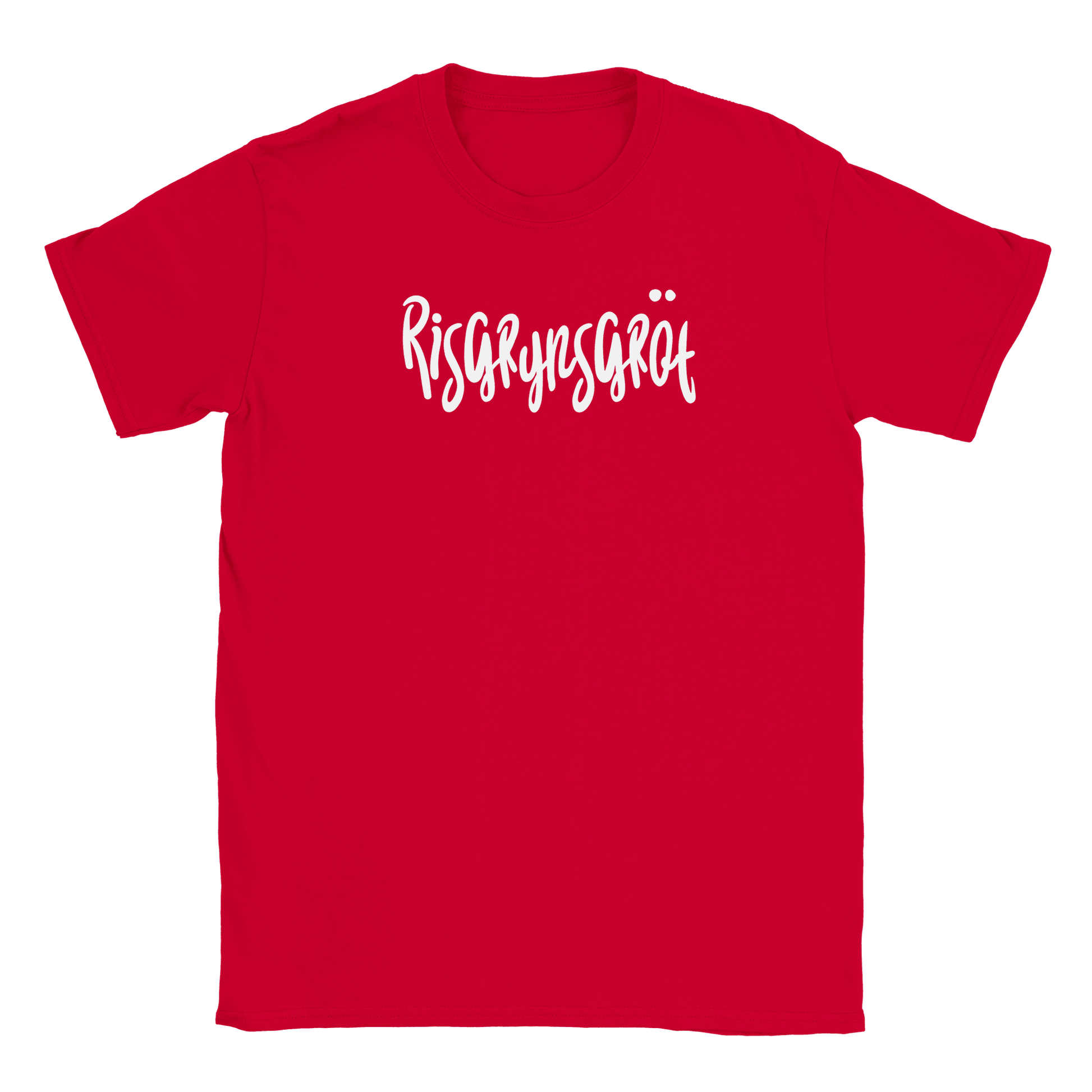 Risgrynsgröt - T-shirt Röd
