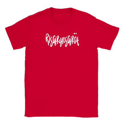 Risgrynsgröt - T-shirt Röd