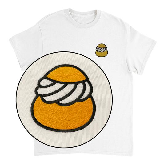 Semla - T-shirt med brodyr 