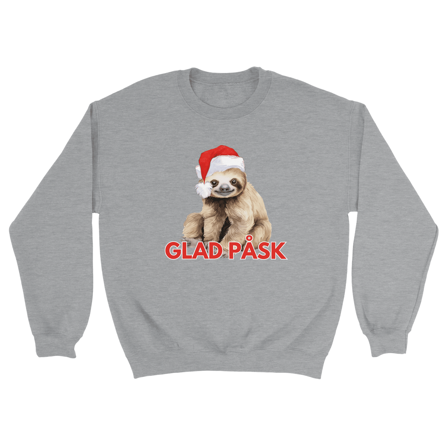 Sengångarens God Jul - Sweatshirt Grå