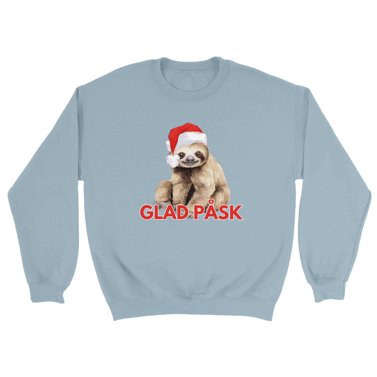 Sengångarens God Jul - Sweatshirt Ljusblå