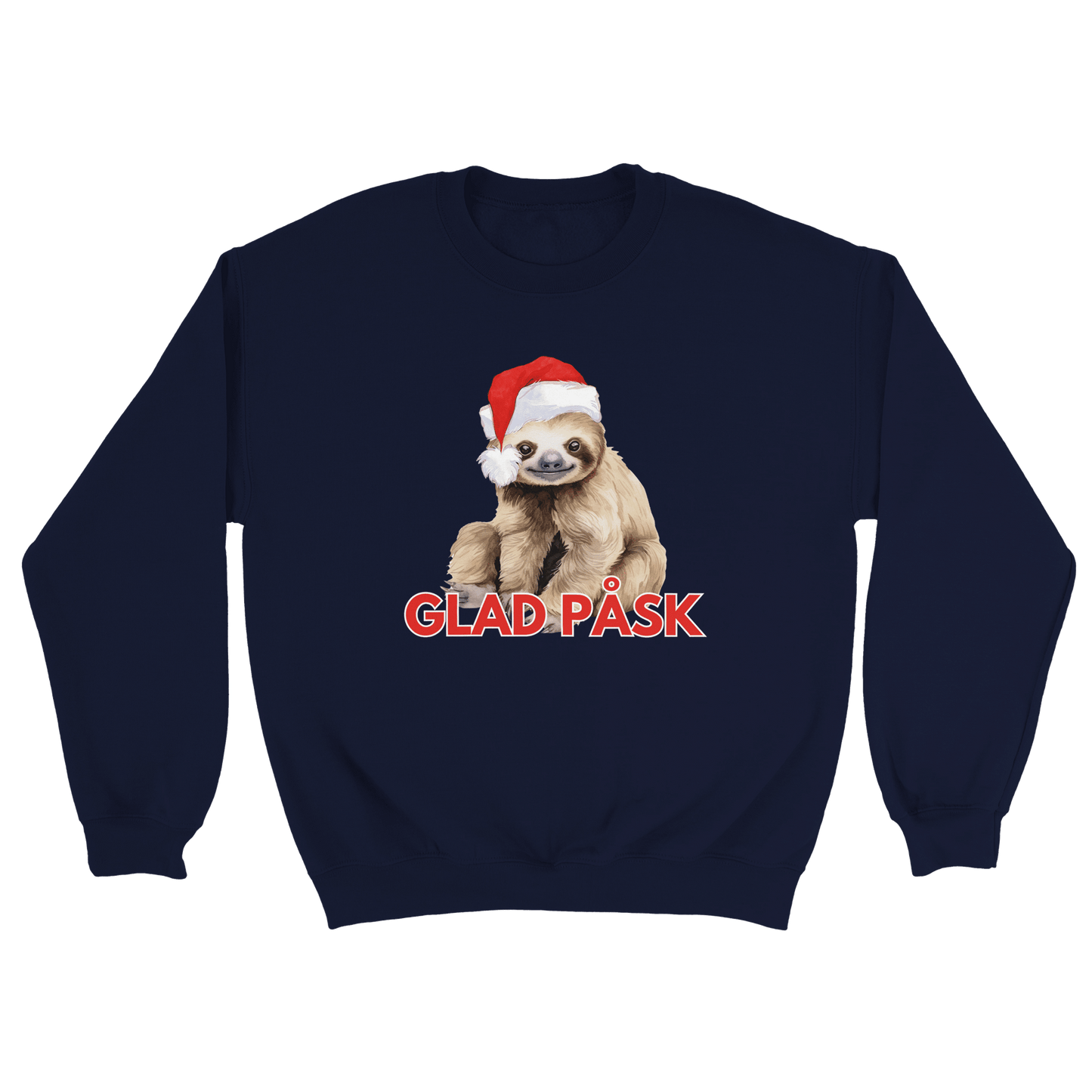 Sengångarens God Jul - Sweatshirt Marinblå