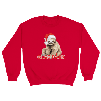 Sengångarens God Jul - Sweatshirt Röd