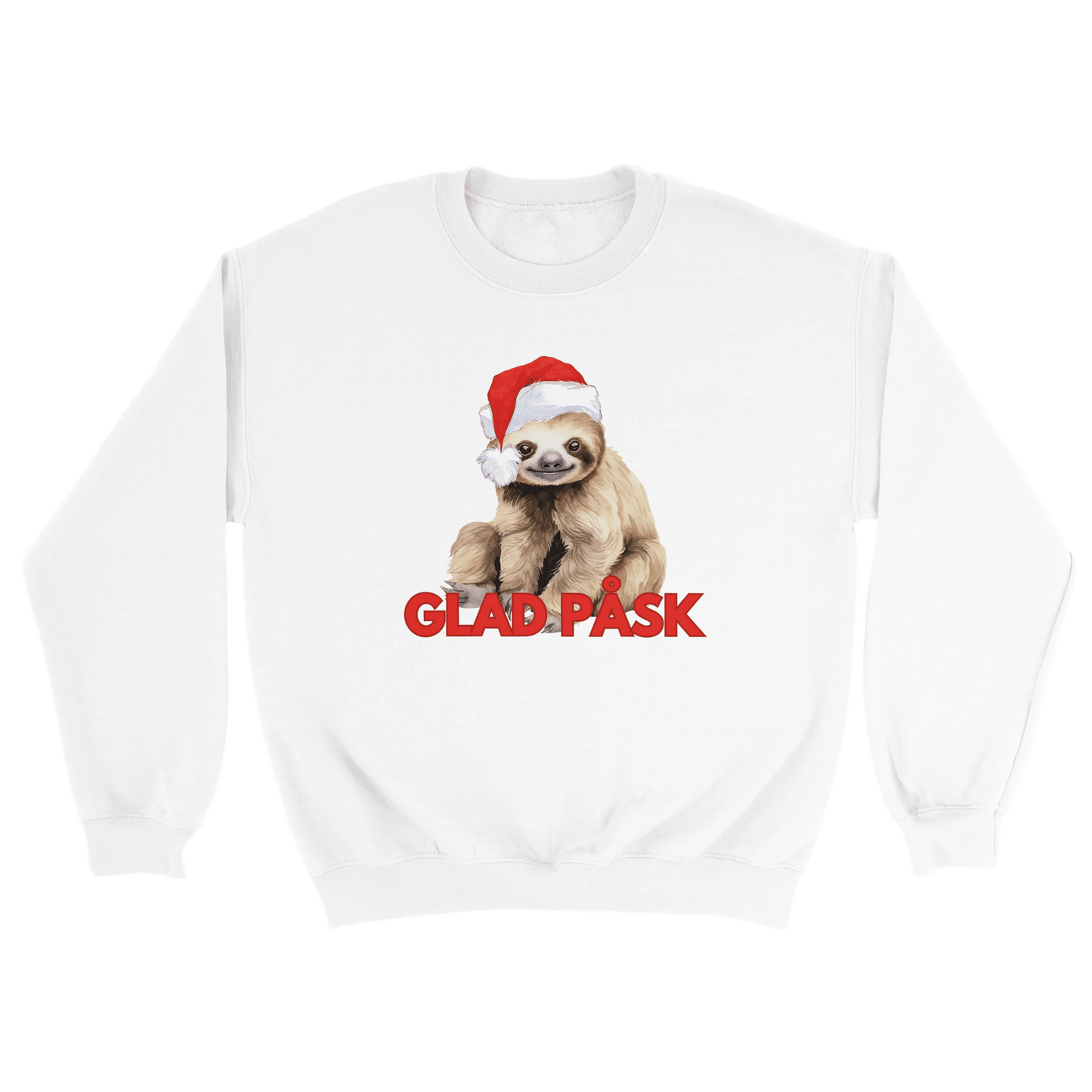 Sengångarens God Jul - Sweatshirt Vit