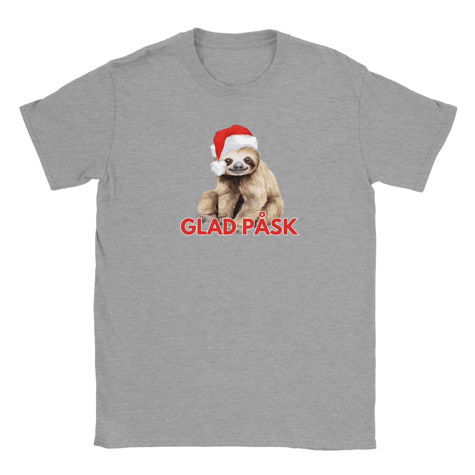 Sengångarens God Jul - T-shirt Grå