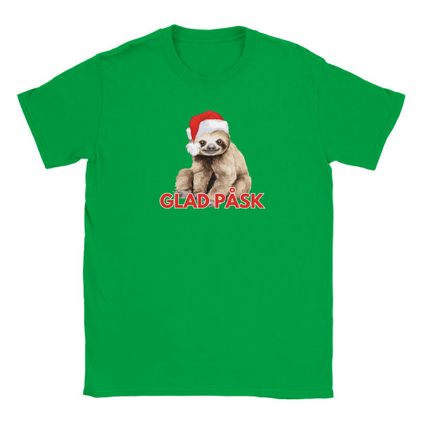 Sengångarens God Jul - T-shirt Grön