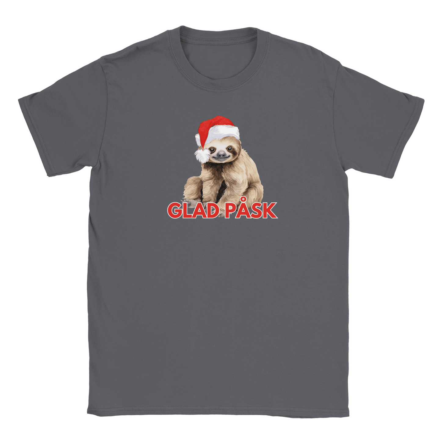 Sengångarens God Jul - T-shirt Kolgrå