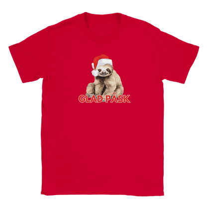 Sengångarens God Jul - T-shirt Röd