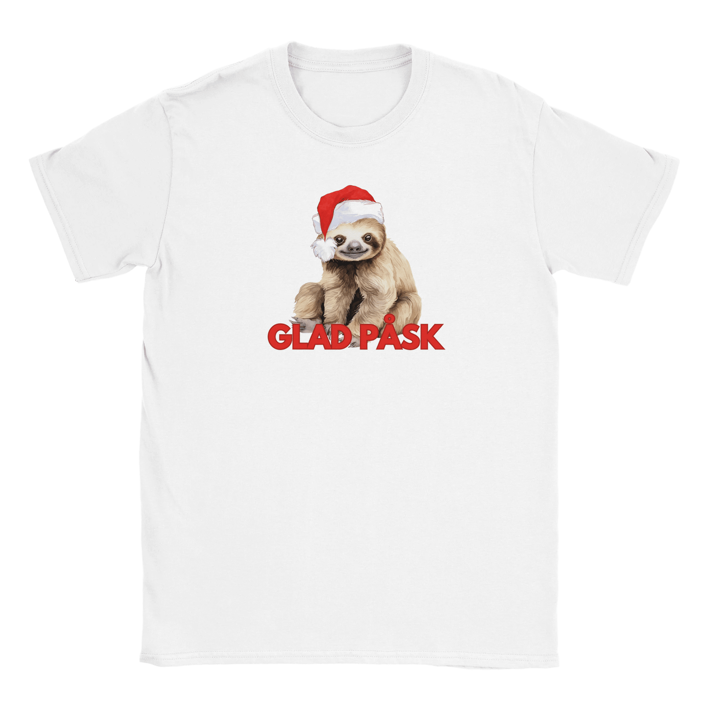 Sengångarens God Jul - T-shirt Vit