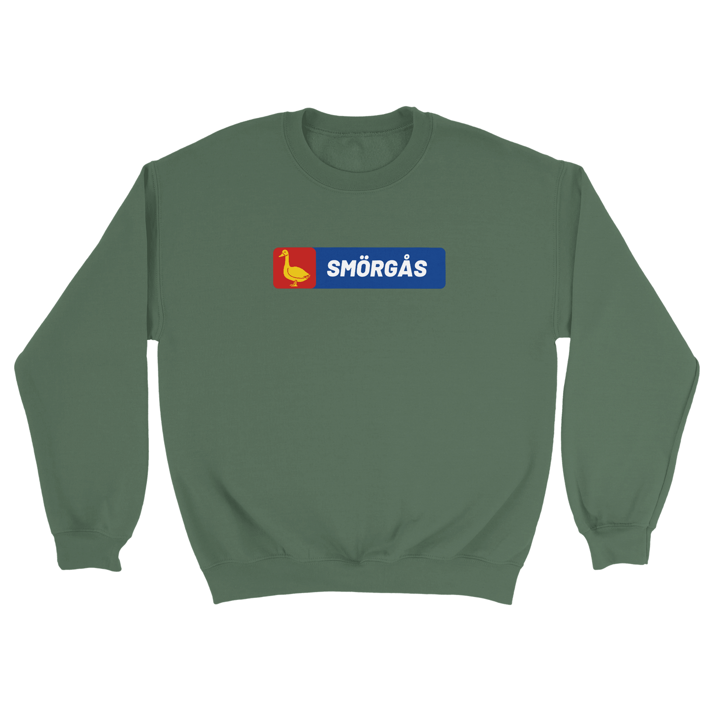 Smörgås - Sweatshirt Militärgrön
