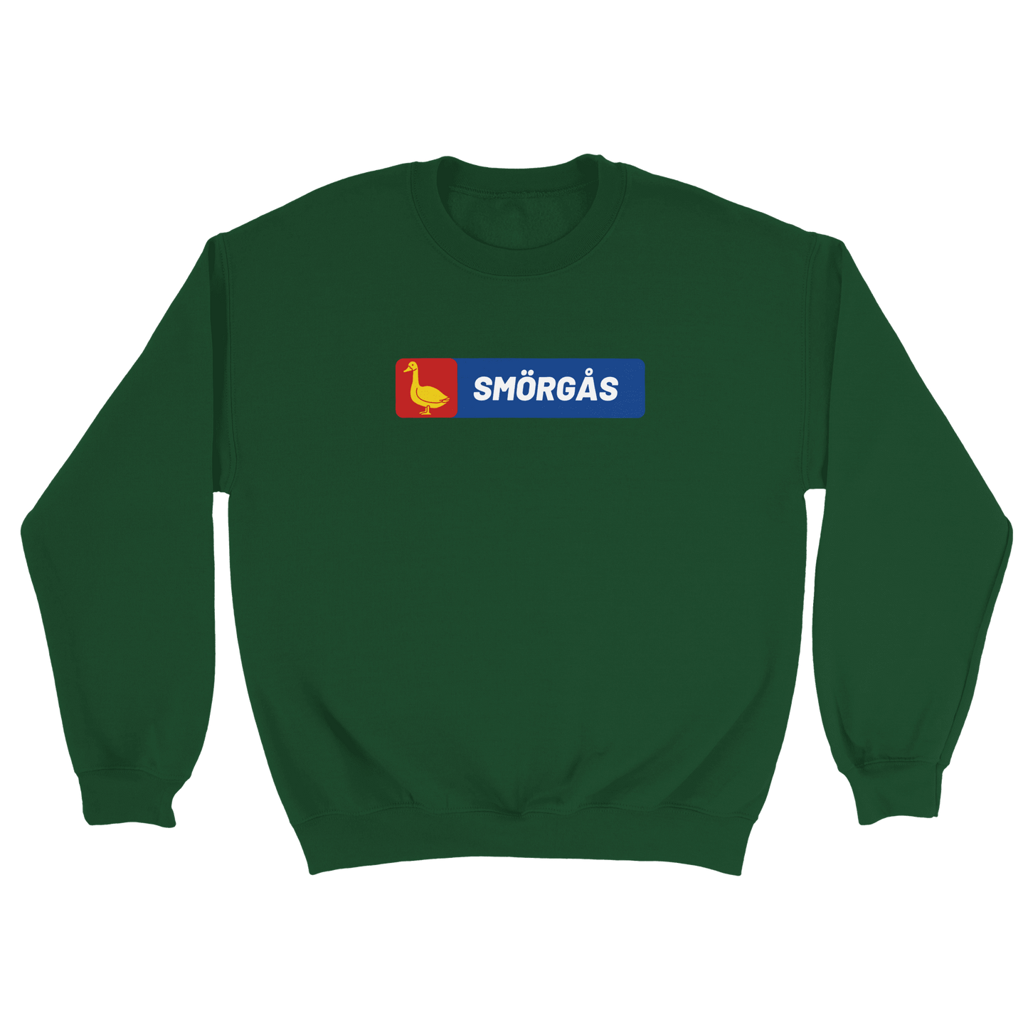 Smörgås - Sweatshirt Mossgrön