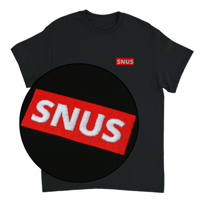 Snus - T-shirt med brodyr 