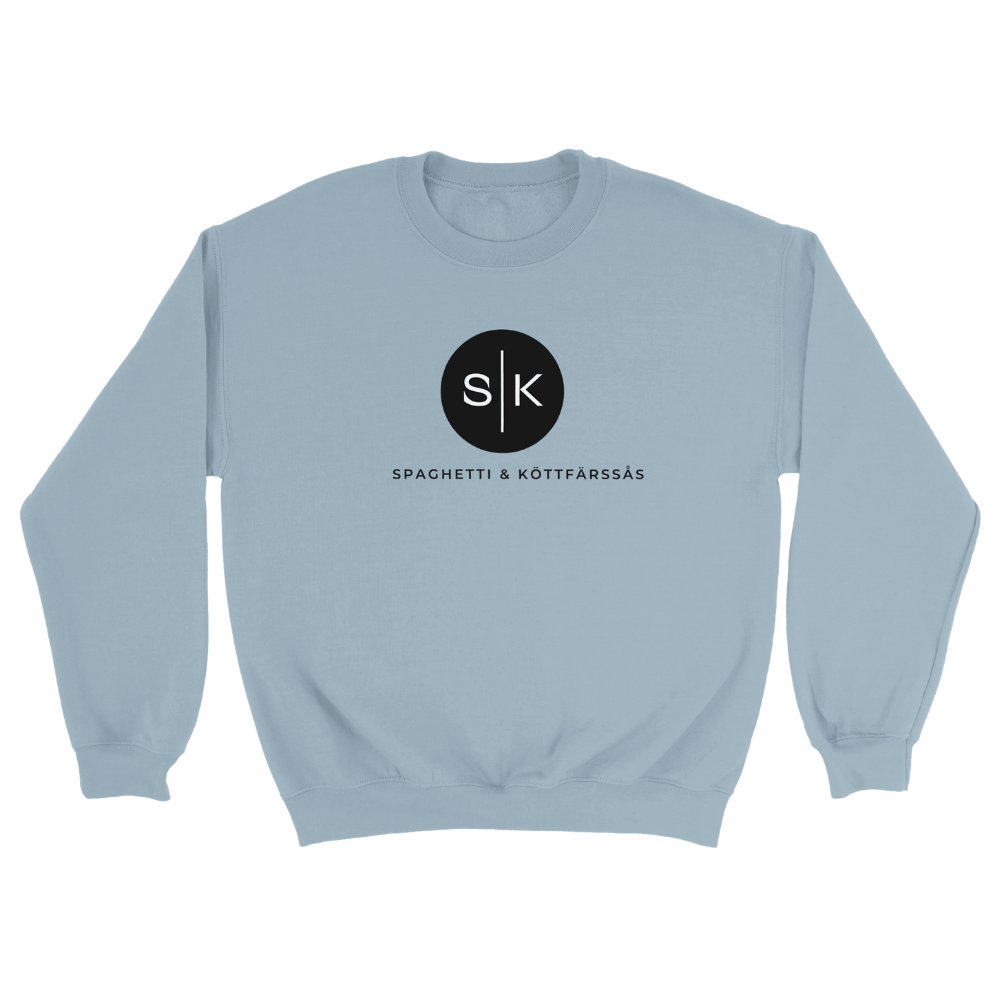 Spaghetti och köttfärssås - Sweatshirt Ljusblå