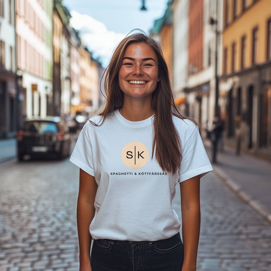 Spaghetti och köttfärssås - T-shirt 