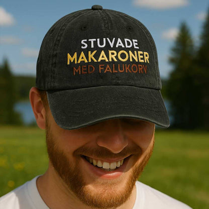 Stuvade makaroner med falukorv - Vintagekeps 