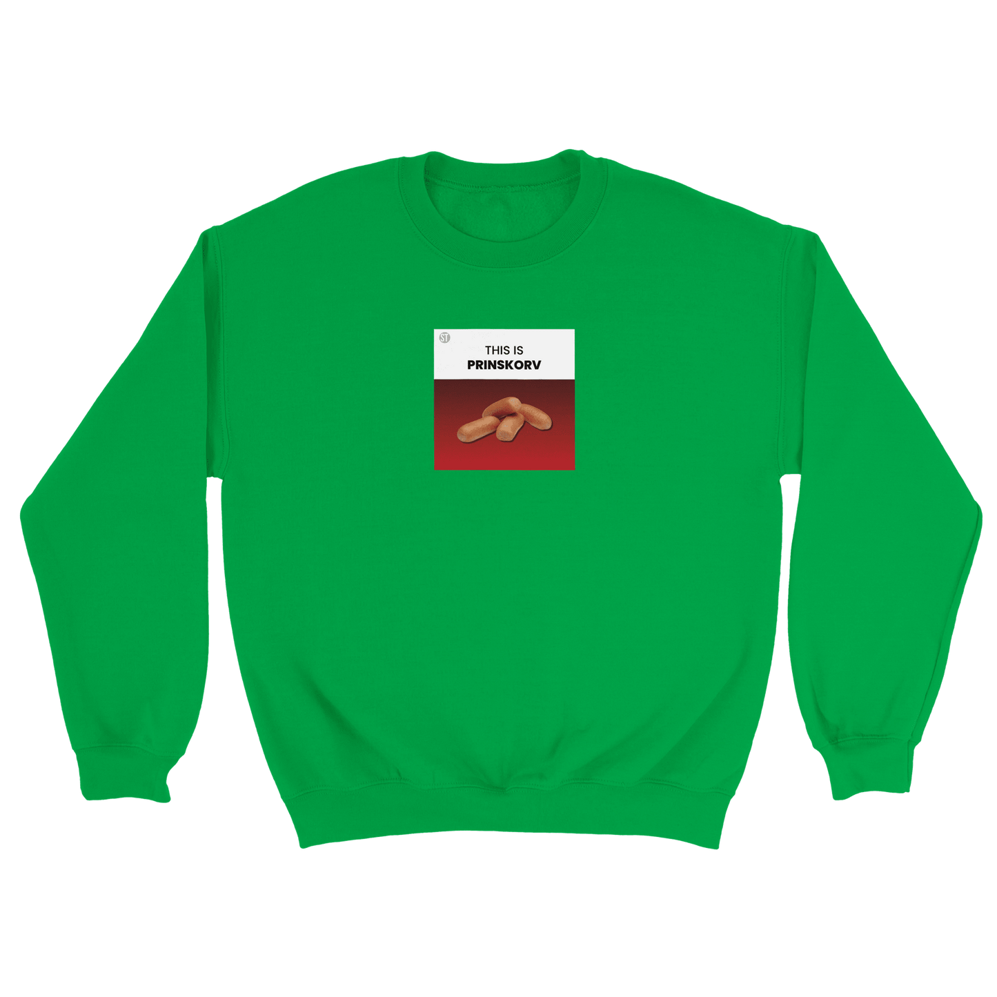This is Prinskorv - Sweatshirt Grön