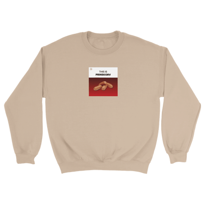 This is Prinskorv - Sweatshirt Sand